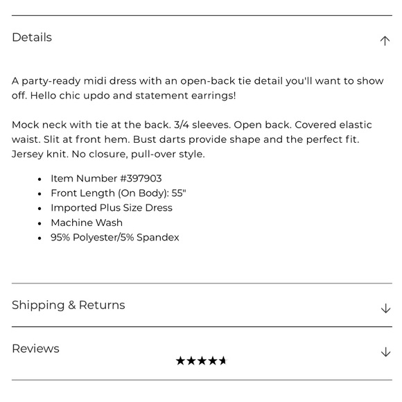 Lane Bryant Tie-Neck Open Back Midi Dress - Ikat Animal - Picture 4 of 7